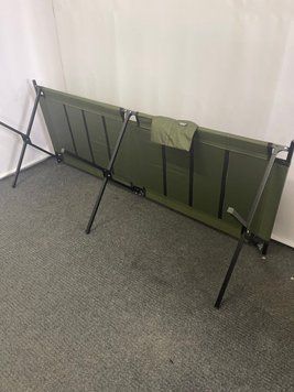 Розкладачка військова польова rPro посилена стропою  (196x66x47 см),  Хакі rPro-STP-Haki  фото