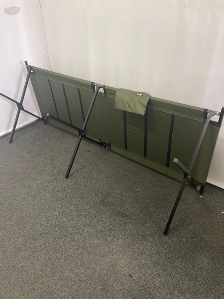 Розкладачка військова польова rPro посилена стропою  (196x66x47 см),  Хакі rPro-STP-Haki  фото