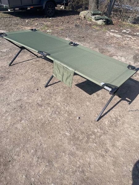 Розкладачка військова польова rPro XL (206x72x54 см), колір Хакі rPro-XL-Haki  фото