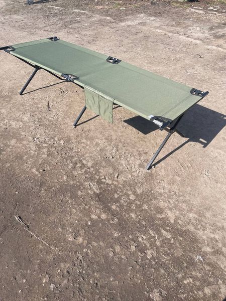 Розкладачка військова польова rPro XL (206x72x54 см), колір Хакі rPro-XL-Haki  фото